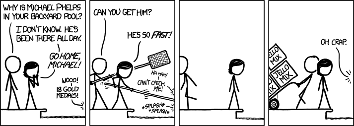 xkcd: Michael Phelps